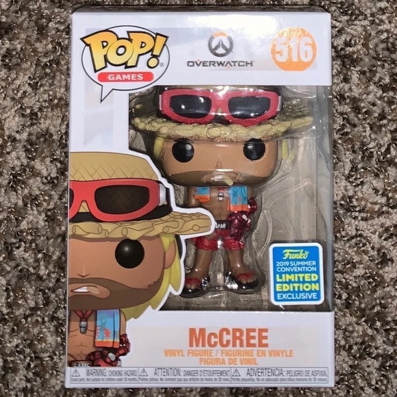 Funko Other - ❌SOLD❌ 🌴HP🌴 Overwatch McCree SDCC 2019